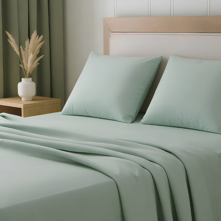 Noroki® - Kopfkissenbezug Set Eukalyptus Lyocell