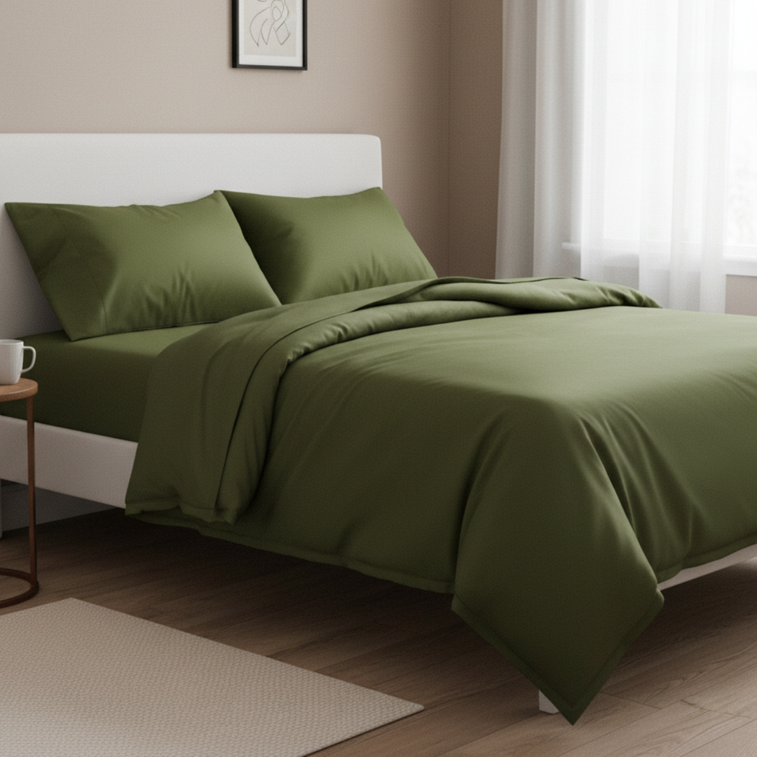 Noroki® - Bettwäsche Set Eukalyptus Lyocell