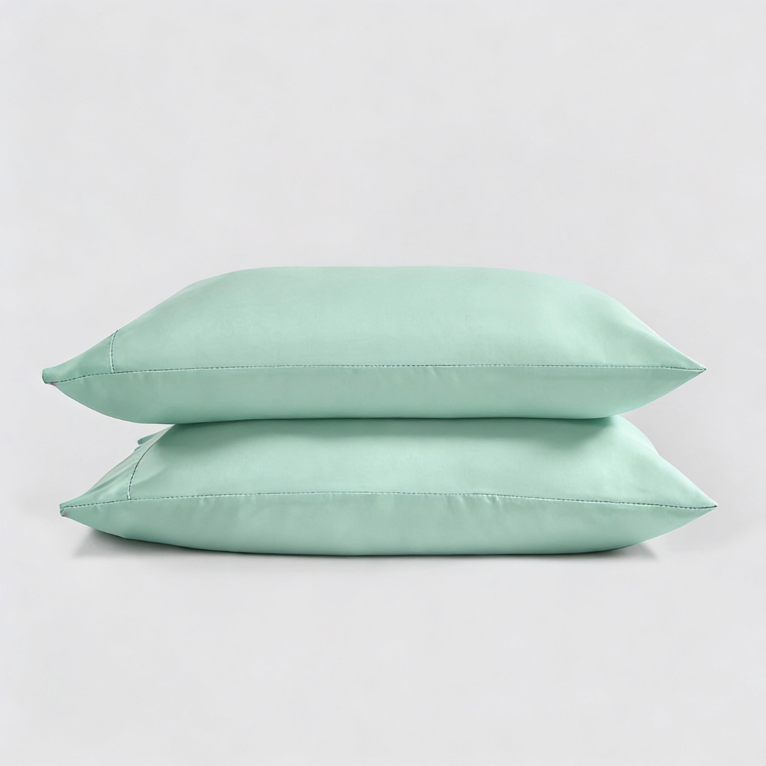 Noroki® - Kopfkissenbezug Set Eukalyptus Lyocell